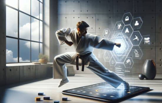 Entrena karate en cualquier lugar