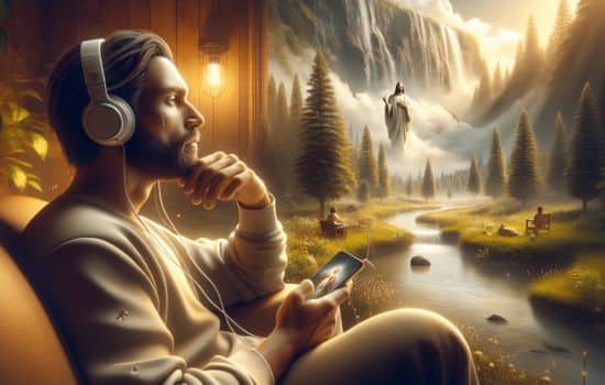 Música cristiana en cualquier momento;